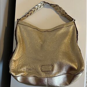 Kate Spade Metallic Gold Hobo Bag